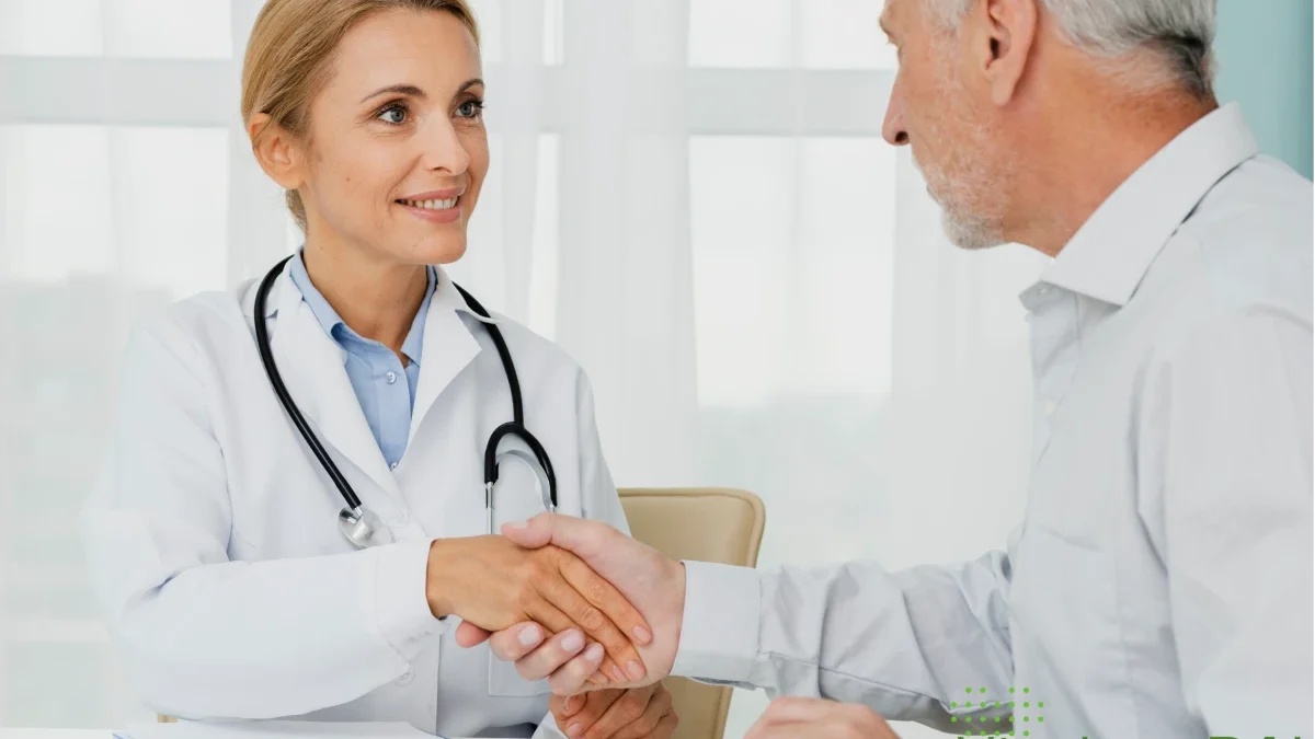 Doctorita cu pacient