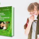 Fetita care isi sterge nasul